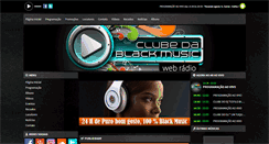 Desktop Screenshot of clubedablackmusic.com