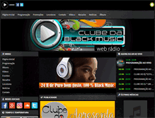 Tablet Screenshot of clubedablackmusic.com